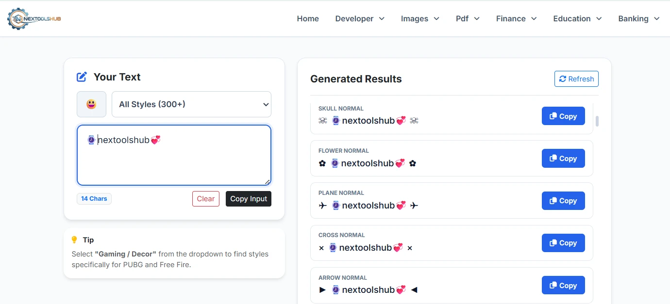 Fancy Text Tool Guide