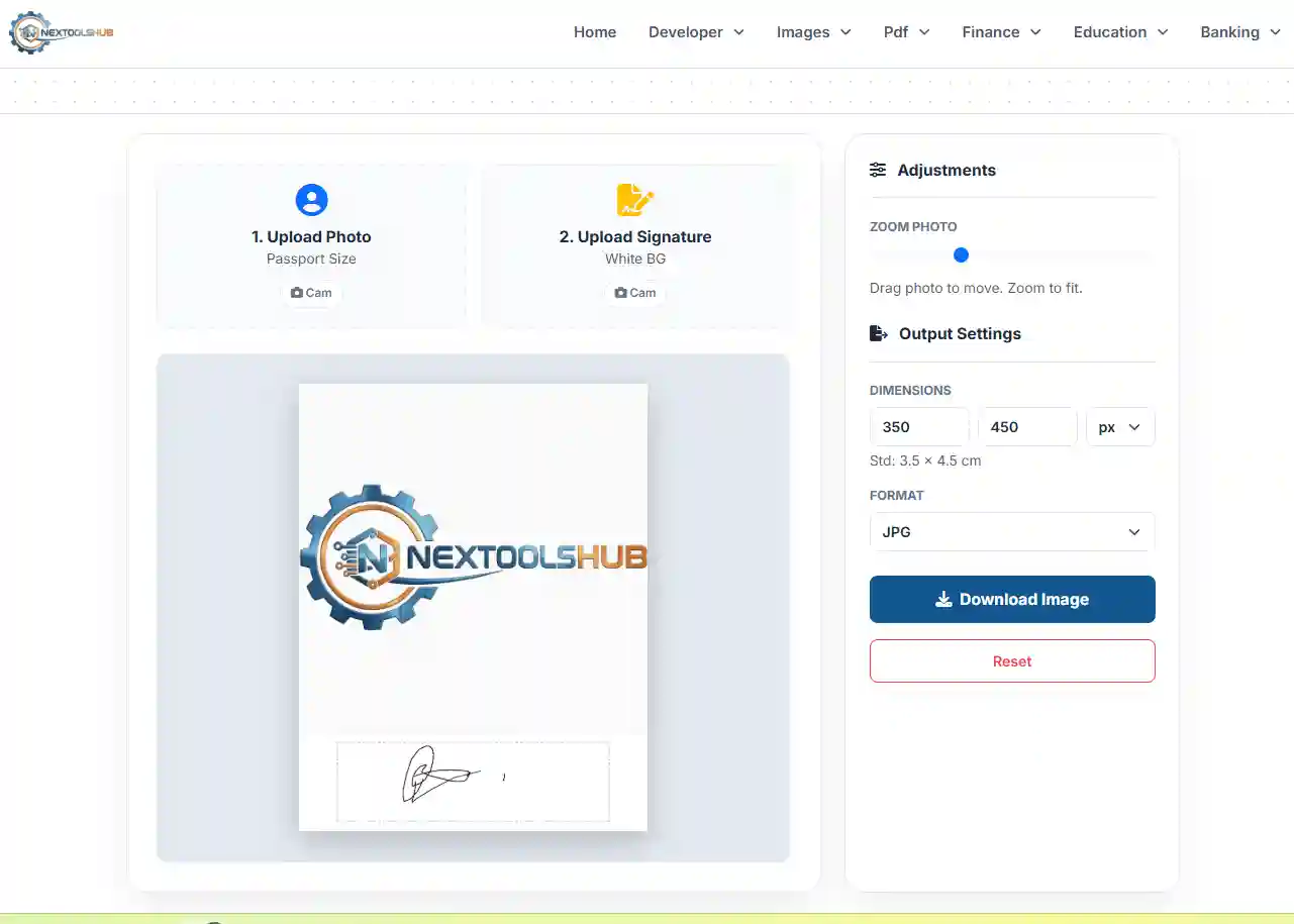 Merged Photo Example